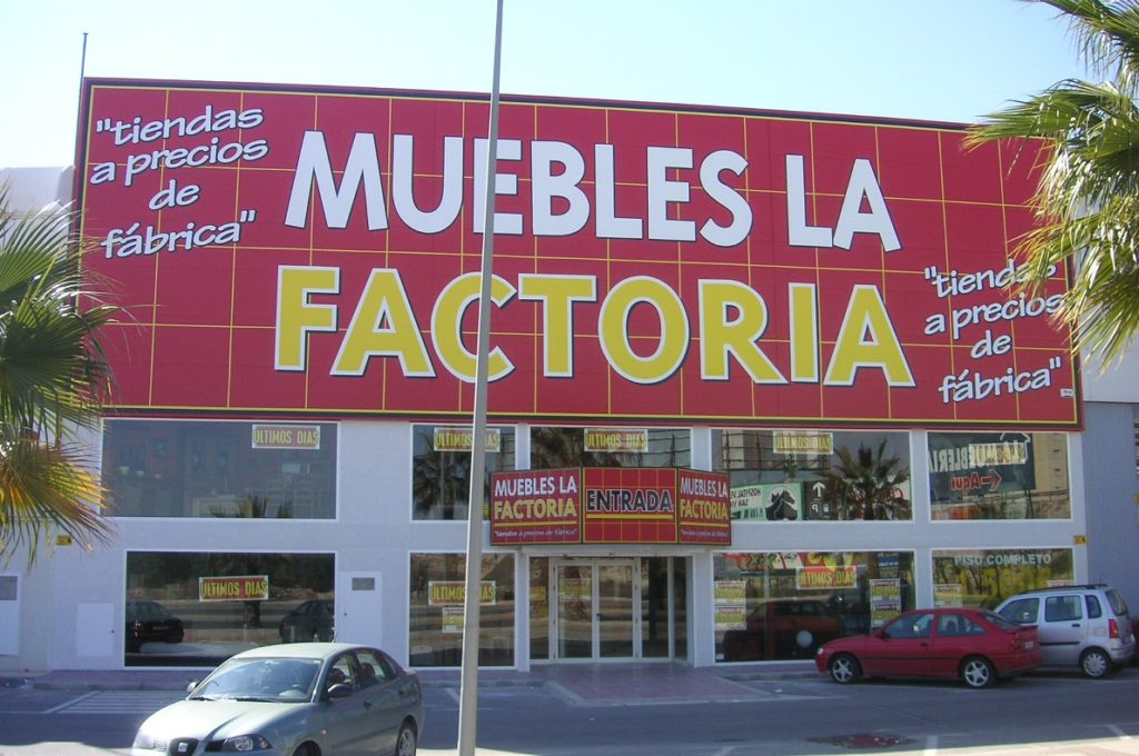 muebles la factoria alicante